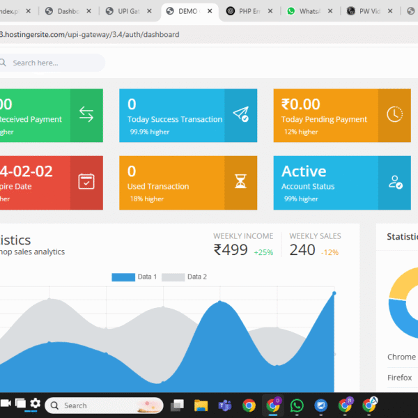 UPI Gateway Source Code Version 3.4 (7 in one )